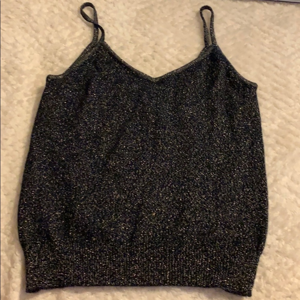 Sparkly tank top